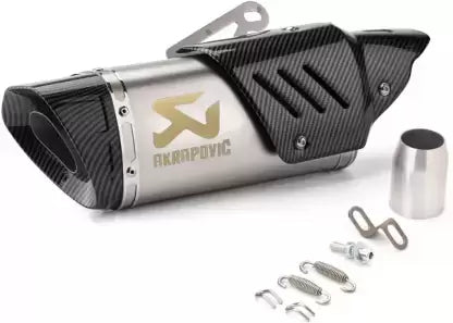 AKRAPOVIC R1M EXHUAST SILVER